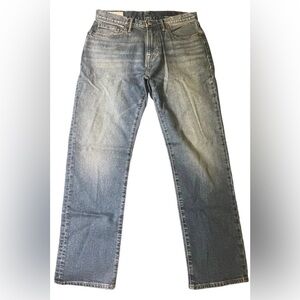 GAP Men’s NWOT Straight Fit Medium Wash Blue Denim Jeans 99% Cotton Size 28x30